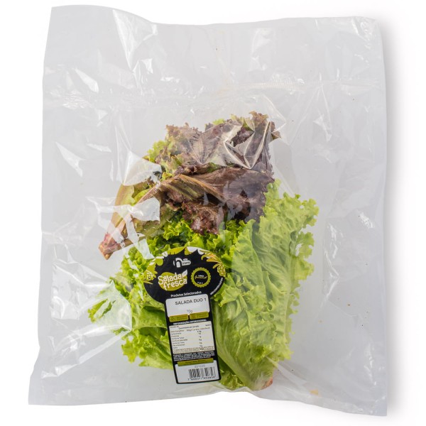 Encontraproduto.com.br - Salada Alface Crespa/Roxa Duo Gourmet Hiromi Un: Monte saladas frescas e coloridas com a Salada Duo Gourmet de Alface Crespa/Roxa da Hiromi. Uma unidade para refeiçÃµes saudáveis.