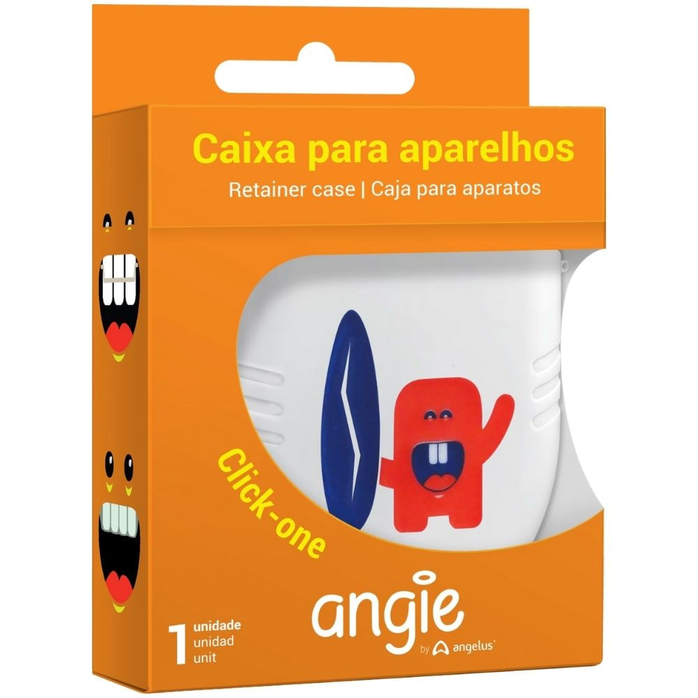 CAIXA PARA APARELHO ORTODÔNTICO INFANTIL - ANGIE BY ANGELUS