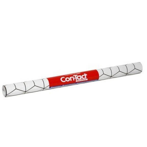 Encontraproduto.com.br - Revestimento Adesivo 45cmx2m Geometrico Dimension Con-Tact