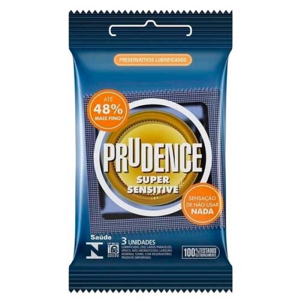 Encontraproduto.com.br - Prudence Preservativo Super Sensitive C/3