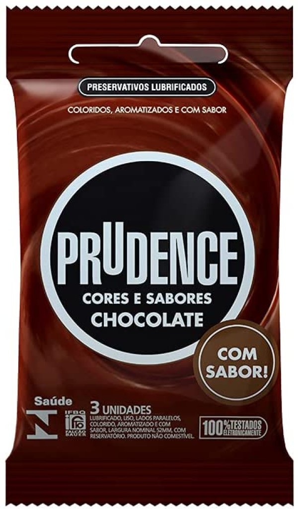 Encontraproduto.com.br - Preservativo Prudence Chocolate com 3 unidades