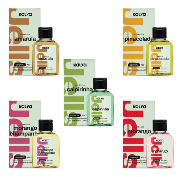 Encontraproduto.com.br - Gel Beijável Coquetel De Algodão Doce - Jells Kalya - Lubrificante: Sem Sabor