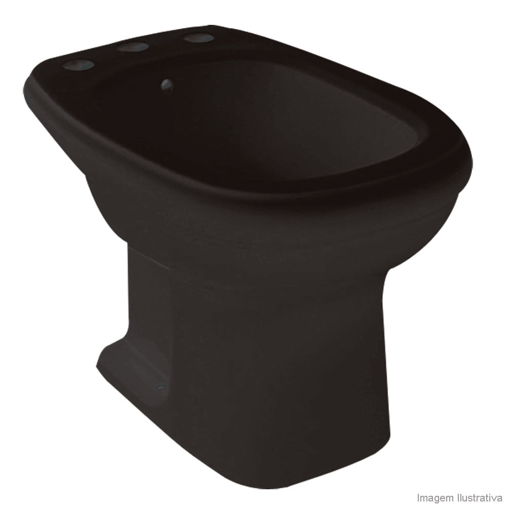 Bidê Sabatini Preto Icasa