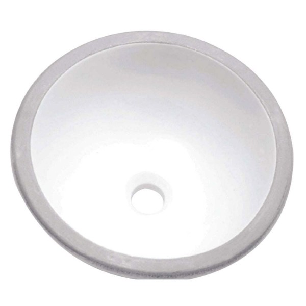 Encontraproduto.com.br - Cuba Embutir Redonda IL61 36cm Branco sem Mesa Icasa