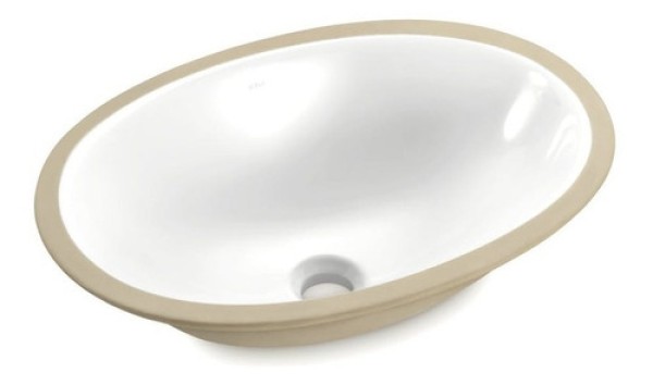 Icasa Cuba Sobrepor Oval 45X33 Branca Icasa-IL6600
