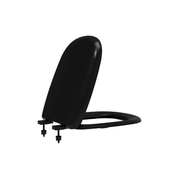 Encontraproduto.com.br - Assento Sanitário Termofixo Sabatini Preto Tupan
