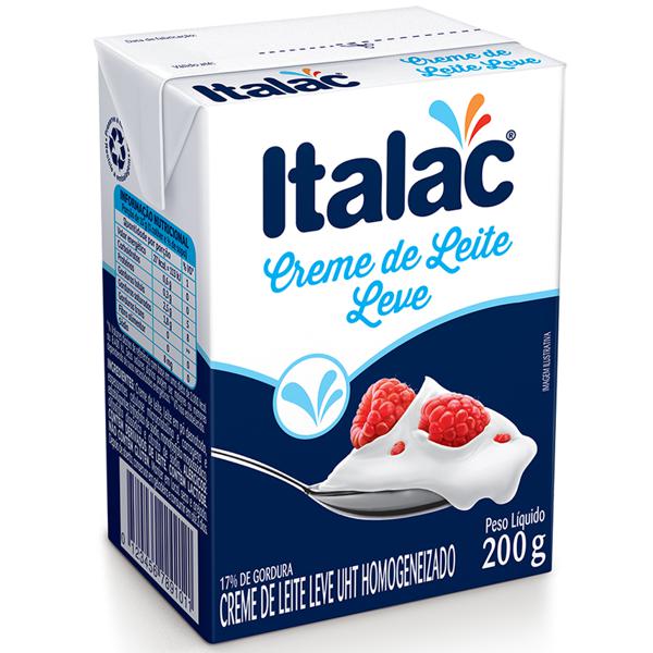 Encontraproduto.com.br - Creme de Leite Italac TP com 200g