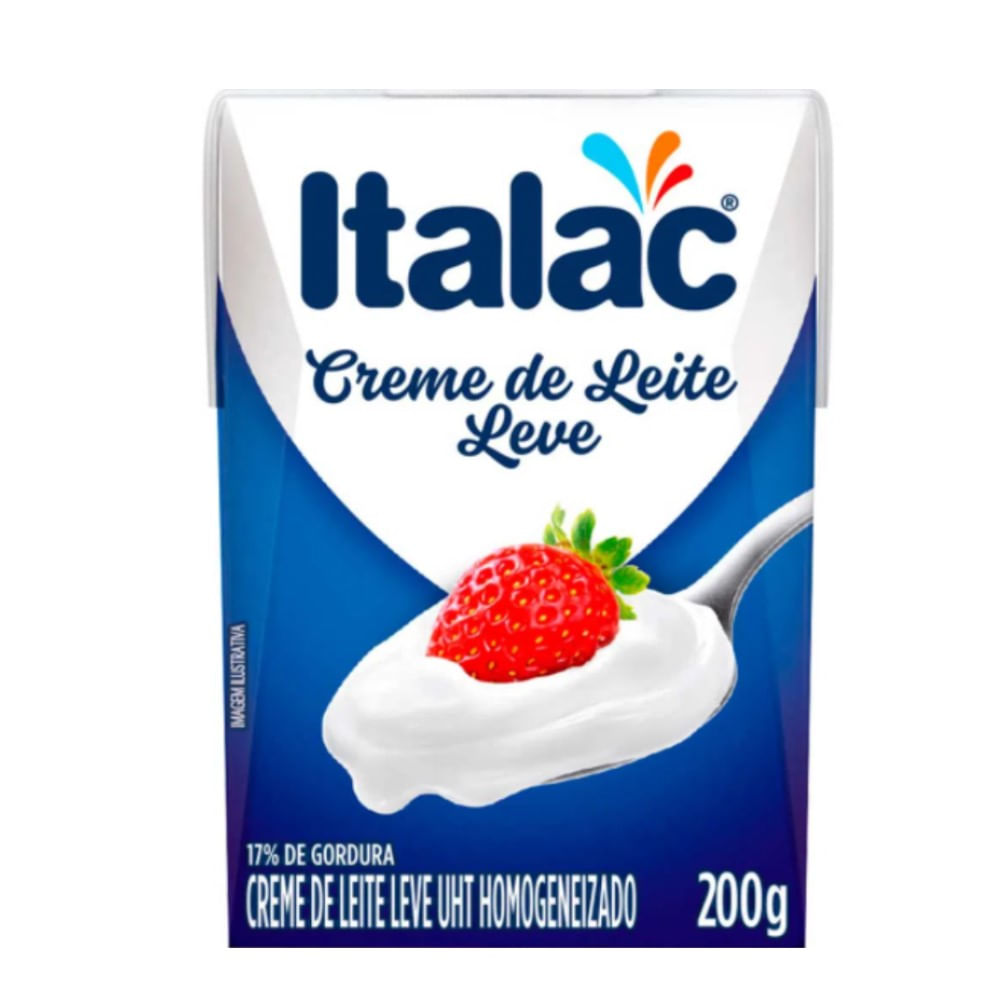 Encontraproduto.com.br - Creme de Leite Italac TP com 200g