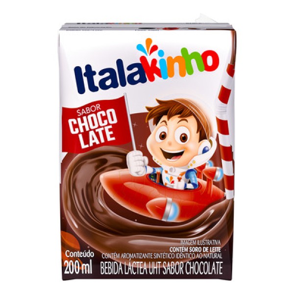 Bebida Láctea Italac Chocolate TP com 200ml