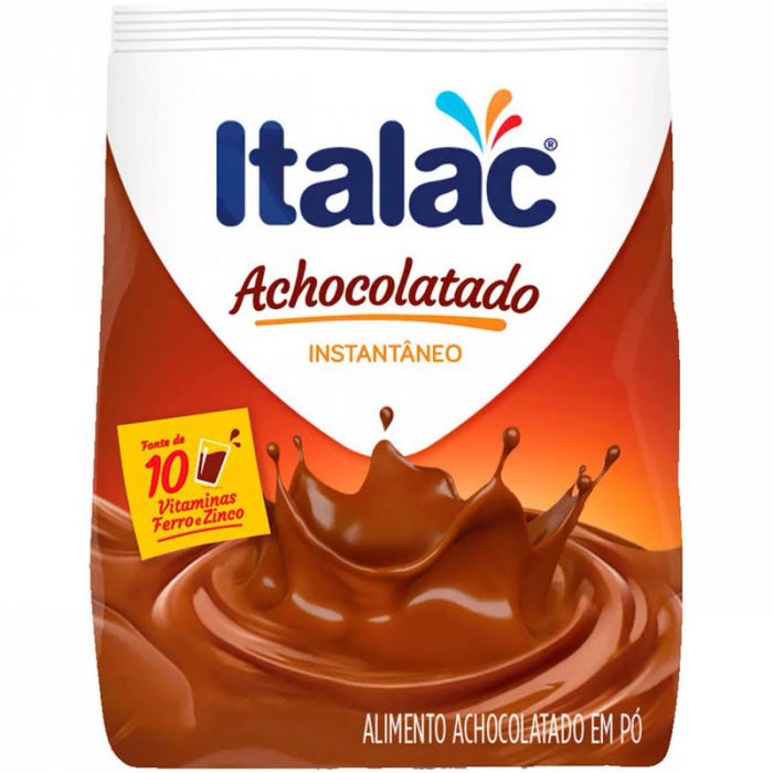 Encontraproduto.com.br - Achocolatado em Pó Italac Pacote com 400g