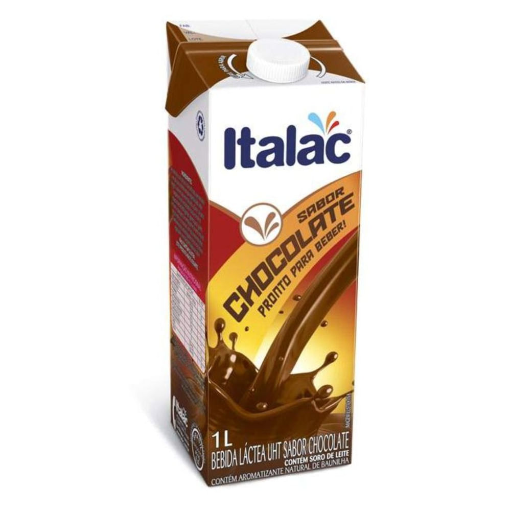 Encontraproduto.com.br - Bebida Láctea Italac Chocolate TP com 1L