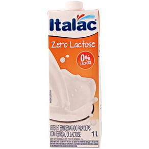 Encontraproduto.com.br - Leite Longa Vida Italac Zero Lactose Semidesnatado TP com 1L
