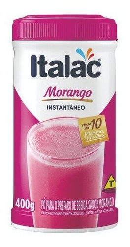 Encontraproduto.com.br - Preparo Po Italac 400g Morango