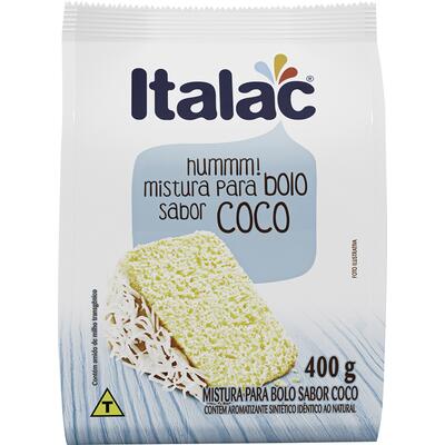Encontraproduto.com.br - Mistura para Bolo Italac Coco Pacote com 400g