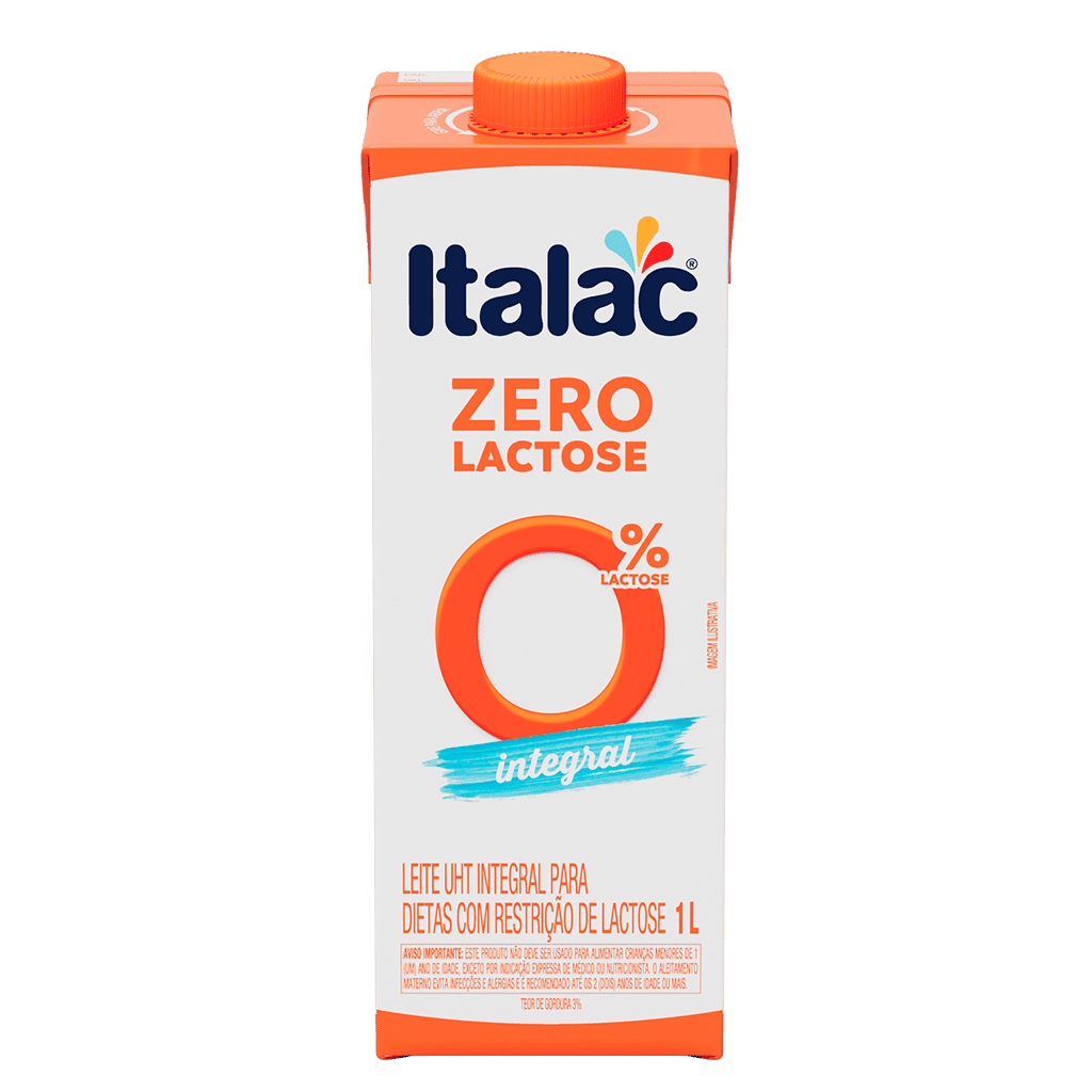 Encontraproduto.com.br - Leite Longa Vida Italac Zero Lactose Integral TP com 1L