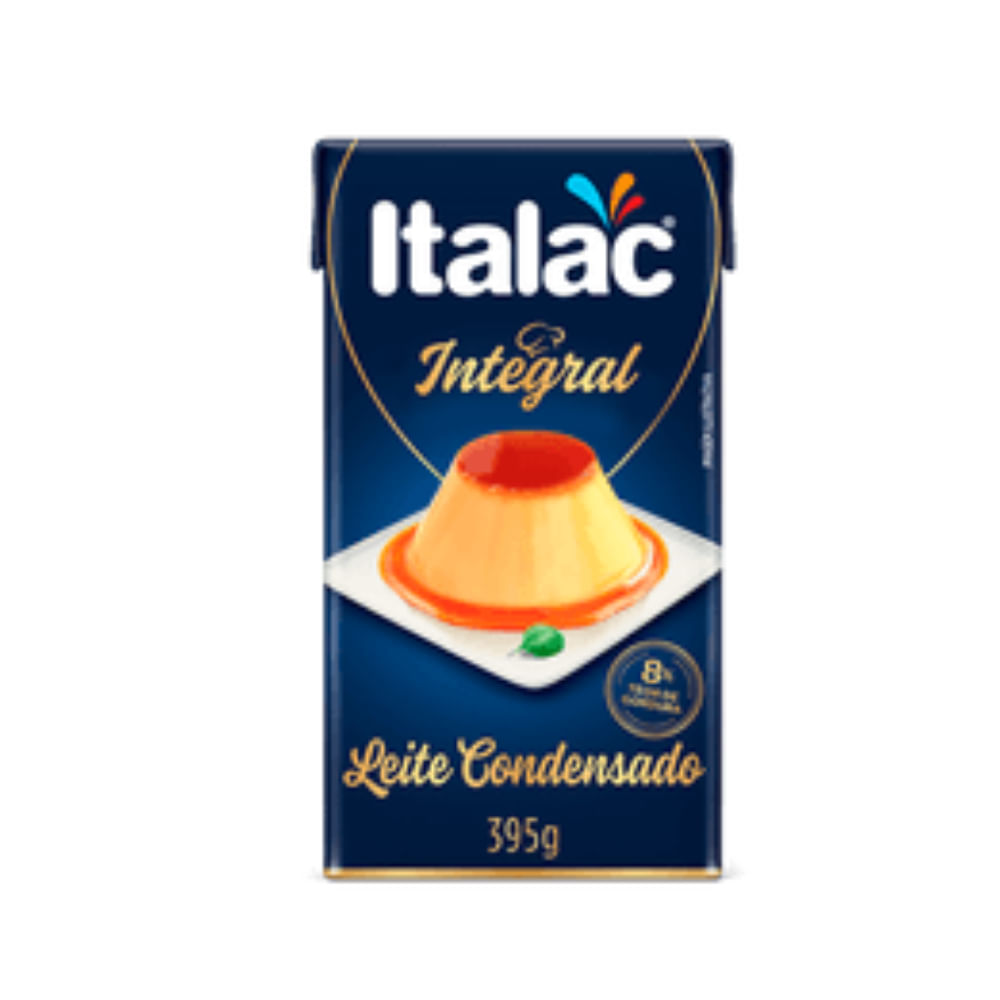 Encontraproduto.com.br - Leite Condensado Italac Gourmet Integral Tp 395G