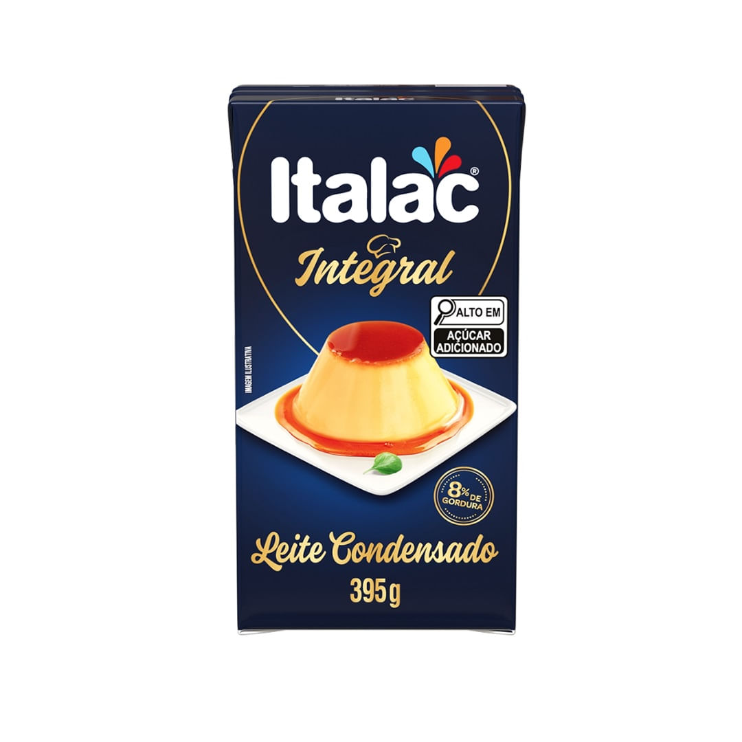 Encontraproduto.com.br - Leite Condensado Italac Gourmet Integral Tp 395G