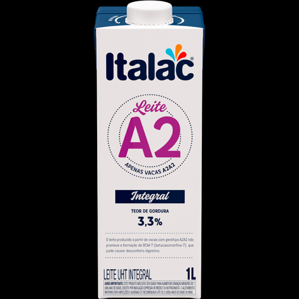 LEITE LONGA VIDA ITALAC C/TAMPA 1L INTEGRAL A2