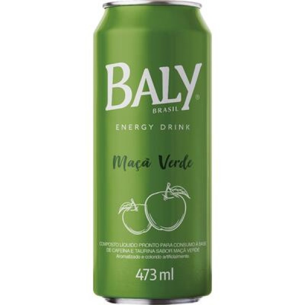 Encontraproduto.com.br - Energético Baly Maçã Verde Lata com 473ml