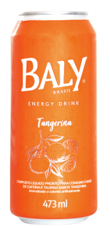 Energético Tangerina Lata Baly 473ml