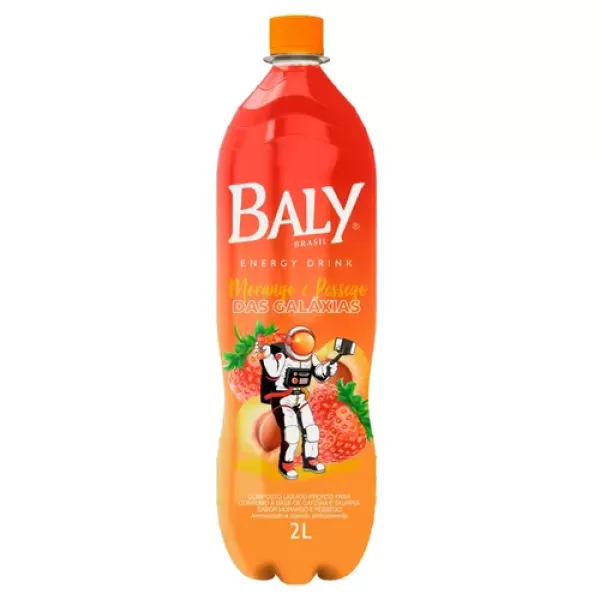 Encontraproduto.com.br - Energético Baly Morango e Pêssego Pet com 2L