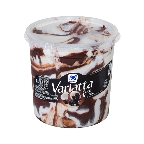 Encontraproduto.com.br - Sorvete Variatta Perfetto Coco Trufado 1.8l