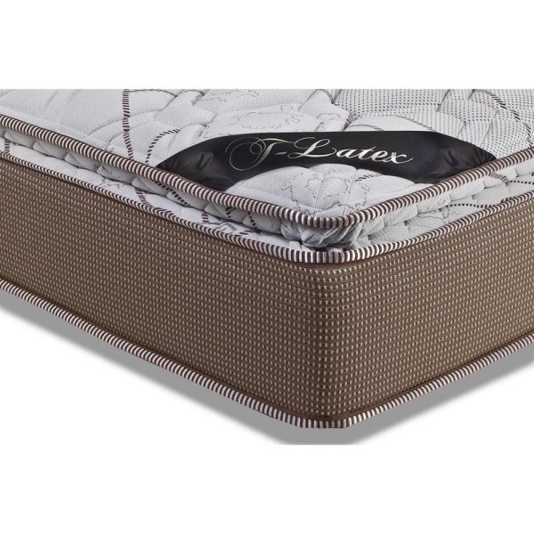 Encontraproduto.com.br - Colchão Solteiro Molas Ensacadas Masterpocket Platinum New Pillow Top (88x188x33) - Luckspuma