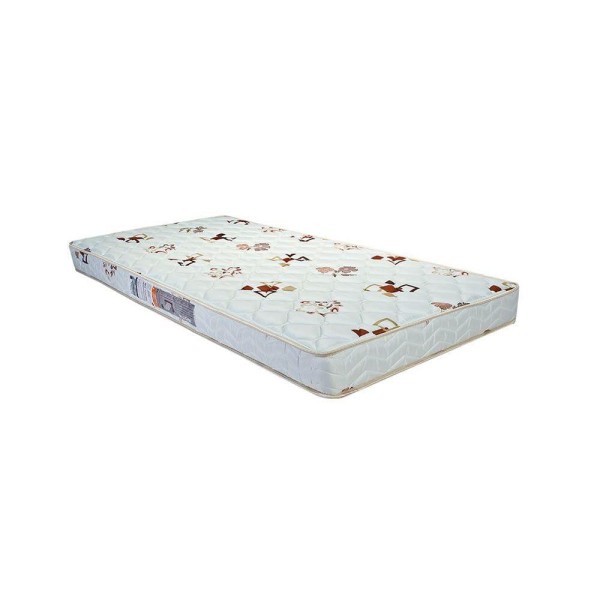 Colchão Solteiro Espuma D23  Roland Garros Floral (78x188x14) - Luckspuma