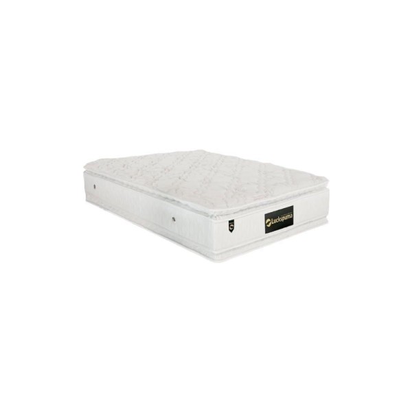 Encontraproduto.com.br - Colchão Solteiro Molas Ensacadas Masterpocket Satisfaction Plus Pillow Top White (88x188x30)