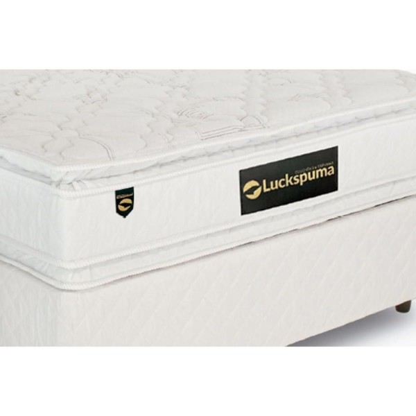 Encontraproduto.com.br - Colchão Solteiro Molas Ensacadas Masterpocket Satisfaction Plus Pillow Top White (88x188x30)