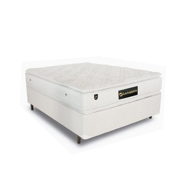Encontraproduto.com.br - Colchão Solteiro Molas Ensacadas Masterpocket Satisfaction Plus Pillow Top White (88x188x30)