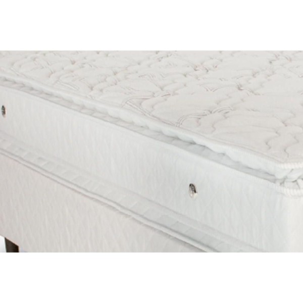 Encontraproduto.com.br - Colchão Solteiro Molas Ensacadas Masterpocket Satisfaction Plus Pillow Top White (88x188x30)