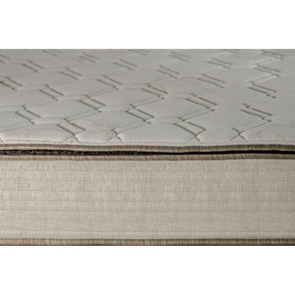 Encontraproduto.com.br - Conjunto Box Solteiro: Colchão Molas Luckspuma Bonnel Montreal Spring + Base CRC Suede Gray(88x188)