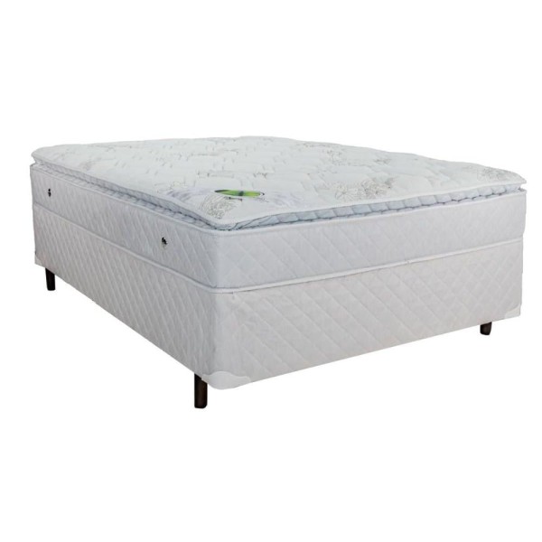 Encontraproduto.com.br - Colchão Solteiro Molas Ensacadas Masterpocket Maxi Dream Pillow Top (88X188X28) - Luckspuma