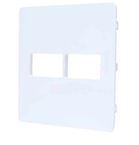Encontraproduto.com.br - Placa 4X4 Para 1 Módulo + 1 Módulo N1671.1Bl Branco Unno 2Cl0N167111Br ABB