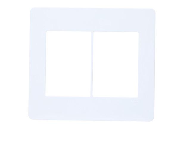 Encontraproduto.com.br - Placa 4X4 Para 3 Módulos + 3 Módulos N1673.6Bl Branco Unno 2Cl0N167361Br ABB