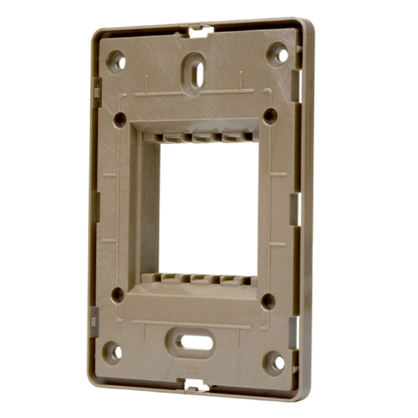 Suporte 4X2 Para 1 Módulo Vertical N1371.9Do Dourado Unno ABB