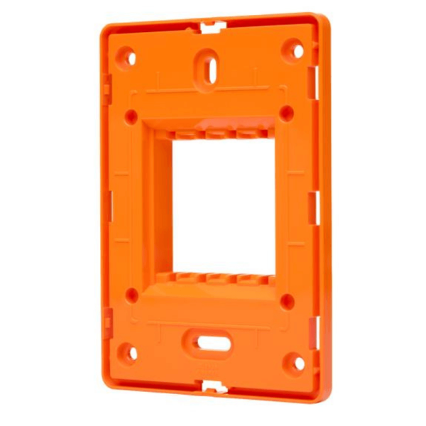 Encontraproduto.com.br - Suporte 4X2 Para 1 Módulo Vertical N1371.9Tg Tangerina Unno ABB
