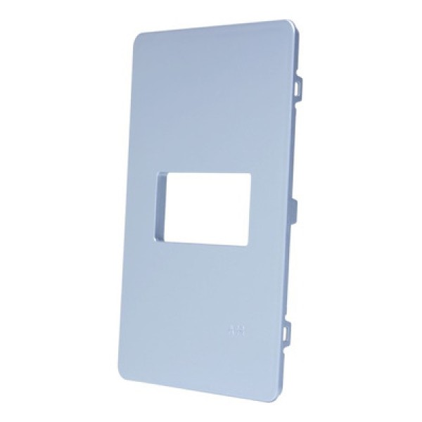 Encontraproduto.com.br - Placa 4X2 Para 1 Módulo Horizontal N1371.1Pr Prata Unno 2Cla137110N1304 ABB