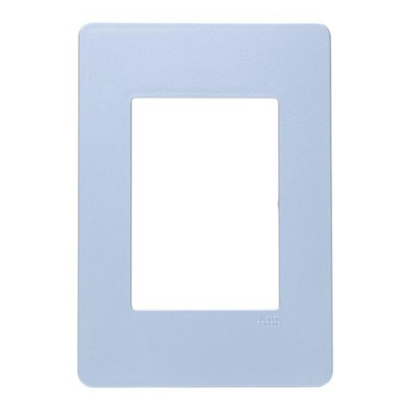 Placa 4X2 Para 3 Módulos N1373.1Pr Prata Unno 2Cla137310N1304 ABB