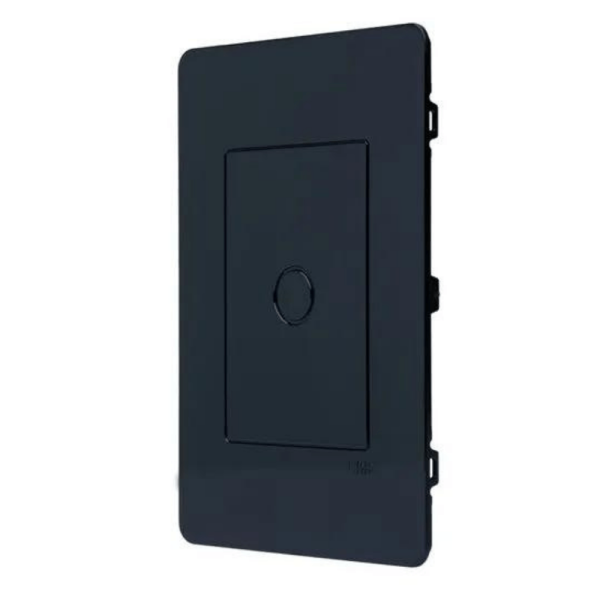 Encontraproduto.com.br - Placa 4X2 Cega N1370Pt Preto Unno 2Cla137000N1804 ABB