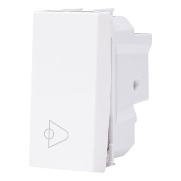 Encontraproduto.com.br - Módulo Pulsador Campainha N1104Bl Branco Unno 2Cl0N110401Br ABB