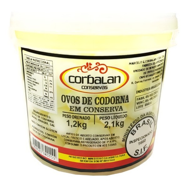 Encontraproduto.com.br - Ovos De Codorna Em Conserva Pronto Para Consumo