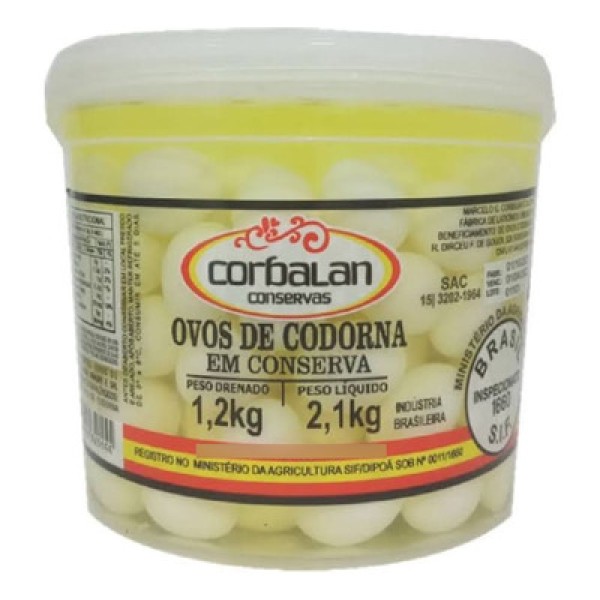 Encontraproduto.com.br - Ovos De Codorna Em Conserva Pronto Para Consumo