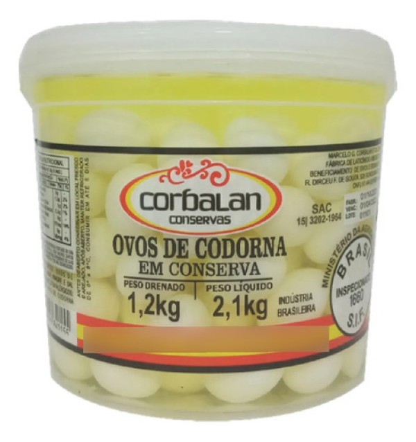 Encontraproduto.com.br - Ovos De Codorna Em Conserva Pronto Para Consumo