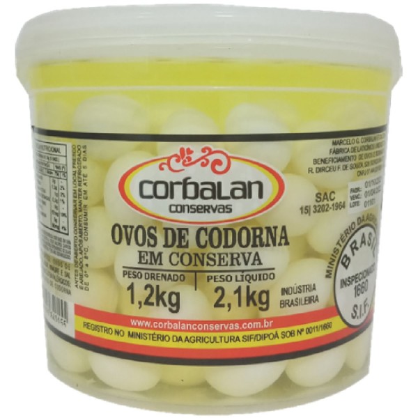 Encontraproduto.com.br - Ovos De Codorna Em Conserva Pronto Para Consumo