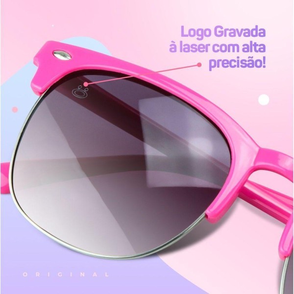 Encontraproduto.com.br - Relogio Digital Rosa Infantil Led + Case Premium + Oculos Qualiadde Premium Original Silicone Menina
