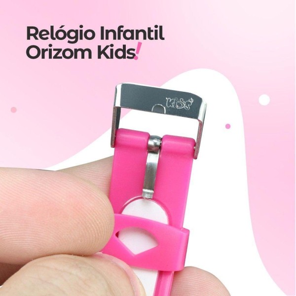 Encontraproduto.com.br - Relogio Digital Rosa Infantil Led + Case Premium + Oculos Qualiadde Premium Original Silicone Menina