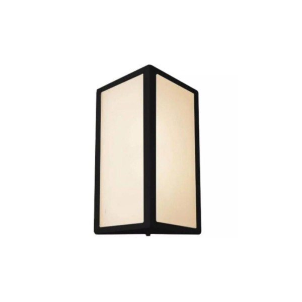 Encontraproduto.com.br - Arandela Bolt Triangular em Alumínio Para 2 Lâmpadas E-27 Preto Ideal