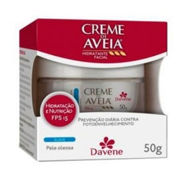 Encontraproduto.com.br - Creme Facial Davene 50g FPS15 Suave